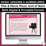 Film Music Lessons and Worksheets