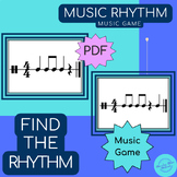 MUSIC RHYTHM GAME | Middle School General Music | Find the