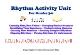 MUSIC Rhythm Activities Worksheets Unit