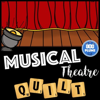 Preview of MUSIC THEATRE MUSIC - BROADWAY - LISTENING QUILT