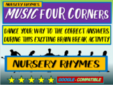 MUSIC-THEMED FOUR CORNERS GAME - "NURSERY RHYMES" EDITION