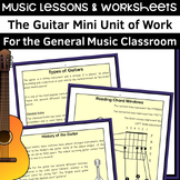 Guitar Worksheets and Lessons