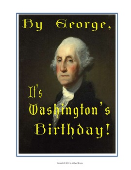 Preview of NEW MUSICAL: "By George, It's Washington's Birthday!" a 1-act patriotic musical