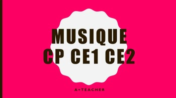 Preview of MUSIQUE FACILE YEAR 1-YEAR 2-YEAR 3