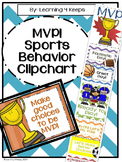MVP Sports! Behavior Clipchart