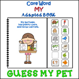 MY Adapted Interactive Book "Guess My Pet" | Early Interve