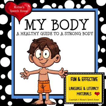 Preview of MY BODY Early Reader Pre-K Kinder