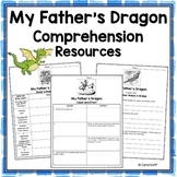 MY FATHER'S DRAGON  Novel Study Comprehension Questions an