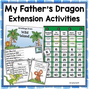 Preview of MY FATHER'S DRAGON Extension Games and Activities