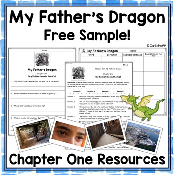 Preview of MY FATHER'S DRAGON    Free Chapter One Resources