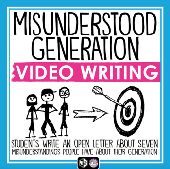 Preview of Creative Writing Assignment - My Generation Open Letter Writing - Video Intro