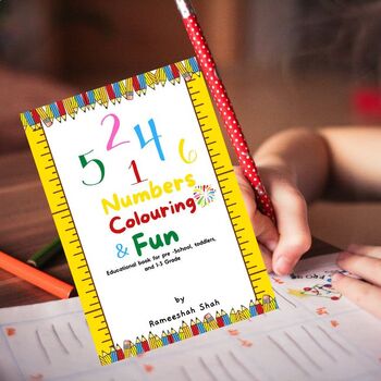 Preview of MY NUMBER BOOK (1-10) – EDUCATIONAL BOOK FOR PRESCHOOL, TODDLERS, KINDERGARTEN