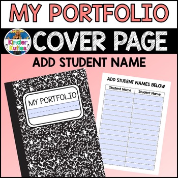 cover page ideas for portfolios