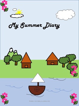 Preview of MY Summer Activity Diary English Version