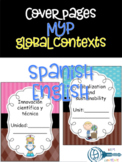 MYP Global contexts cover pages
