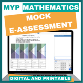 MYP Mathematics Practice E-Assessment - digital and printable