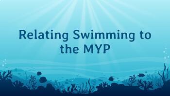 Preview of MYP PHE Swimming Unit Bundle