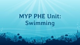 MYP PHE Swimming Unit - Week 1