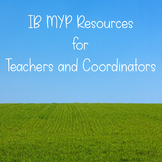 MYP Resources for Teachers and Coordinators | Professional