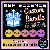 MYP Science Custom Bundle - Purchase 2 or More Grade 6-10 