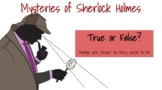 MYSTERIES - Sherlock Holmes