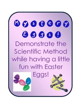 Preview of MYSTERY EGGS!   Scientific Method Introduction: Observations, Data,  Prediction