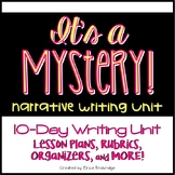 Mystery Writing Unit {Narrative Writing}