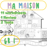 Ma Maison Unit (Grade 1) with Interactive Presentation