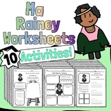 Ma Rainey Worksheets | Female Composers For Women's Histor