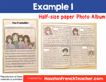 Ma Famille French Family Project Writing Presentation Family Tree Rubric