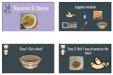 Mac & Cheese (Special Education Visual Recipes, Sequencing)