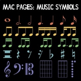 Mac OS Pages: Music Symbols