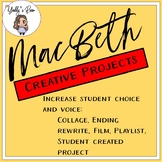 MacBeth End of Play Creative Project CCSS Aligned