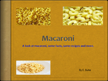 Preview of Macaroni