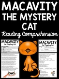 Macavity the Mystery Cat Poem by T.S. Eliot Reading Compre