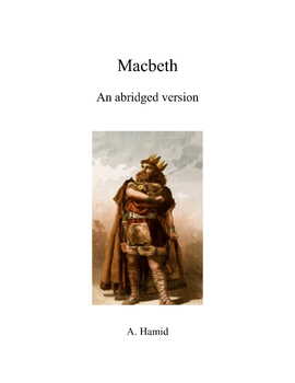 Preview of Macbeth: An abridged version for ESL Students