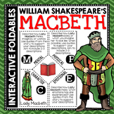 Macbeth: Reading and Writing Interactive Notebook Foldable