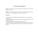 Macbeth Act III Review and Group Presentations Packet