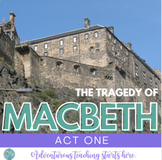 Macbeth:  Act One Activities, Close Reading, TED Talk