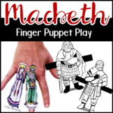 Macbeth Activity for ANY Scene : Macbeth finger puppets a 