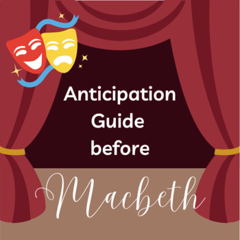 Preview of Macbeth Anticipation Guide