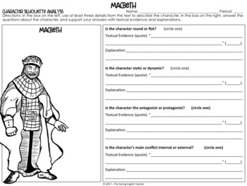 Macbeth character analysis