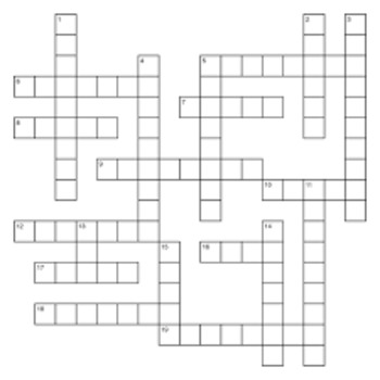Preview of Macbeth - Characters Crossword Puzzle