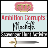 Macbeth Scavenger Hunt: Making Real World Thematic Connections