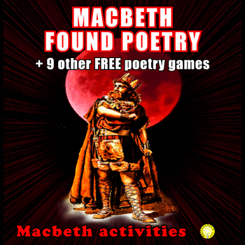 Preview of Macbeth Creative Writing Activities and Games FREE Fun