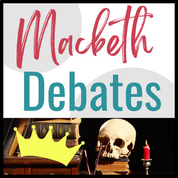 Preview of Set of TEN Macbeth Debate Activities