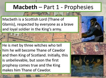 Preview of Macbeth Drama Scheme of Work