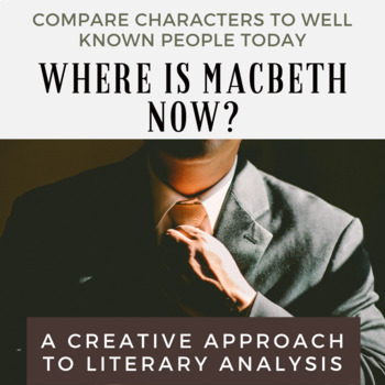 Preview of Macbeth Essay | Modern Connection | AP Literature | Google Drive