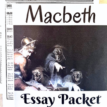 How to write an essay on macbeth