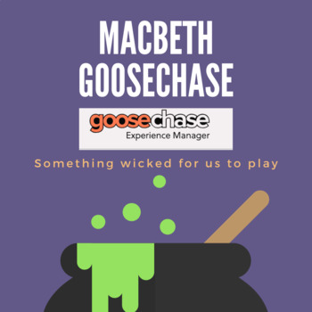 Preview of Macbeth Goose Chase: A Fun Outdoor Game Kids Love